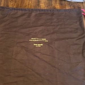Kate spade handbag dust bag